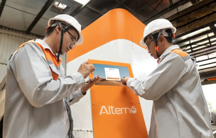 Almacenamiento de energía con arena Alterno Nexus