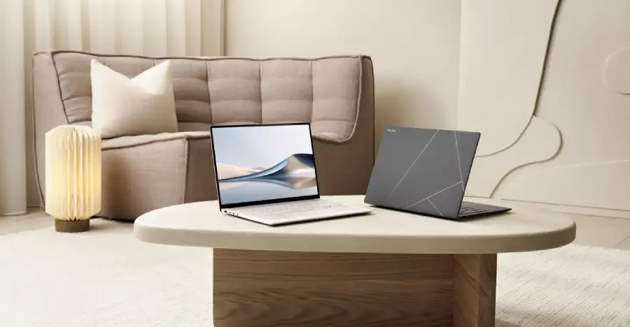 Laptop ASUS Zenbook tecnología sostenible